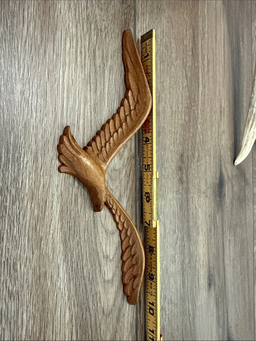 Vintage Syrco 3 Brown Flying Seagull Wall Sculptures Made in USA